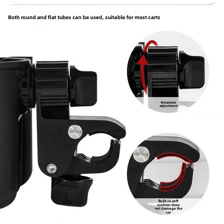 2-in-1 Stroller Cup Holder & Phone Holder