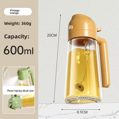 Portable sunshade spray bottle