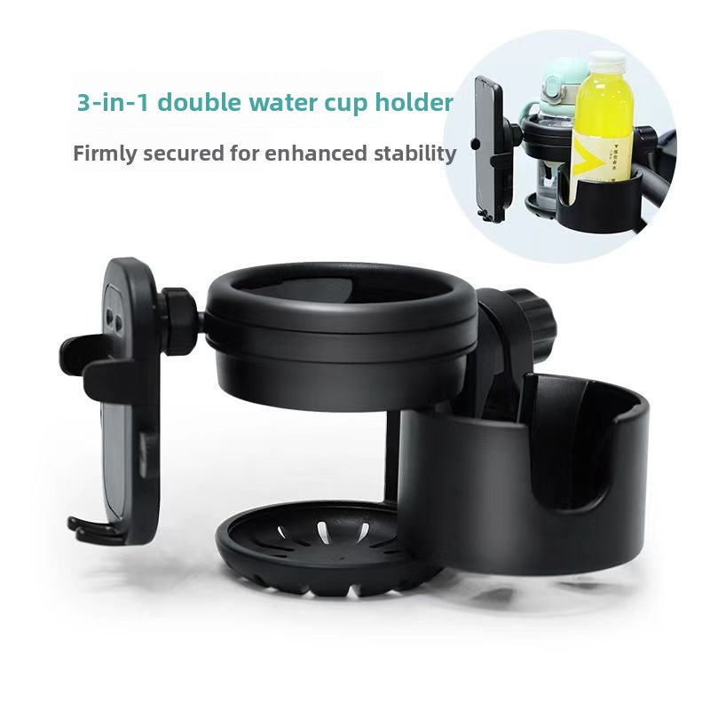 2-in-1 Stroller Cup Holder & Phone Holder