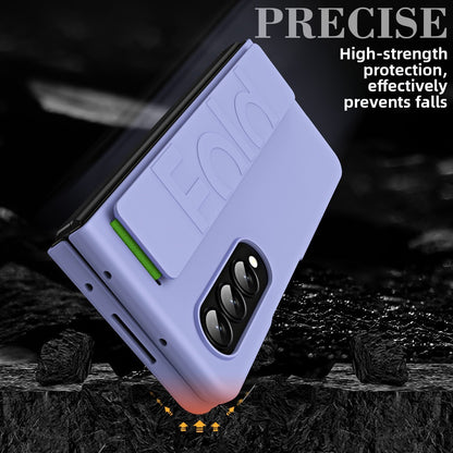 Samsung Galaxy Z Fold Silicone Phone Case with Wrist Strap