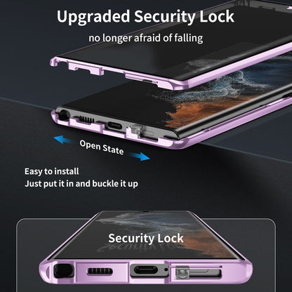 Samsung Galaxy Privacy Magnetic Glass Phone Case
