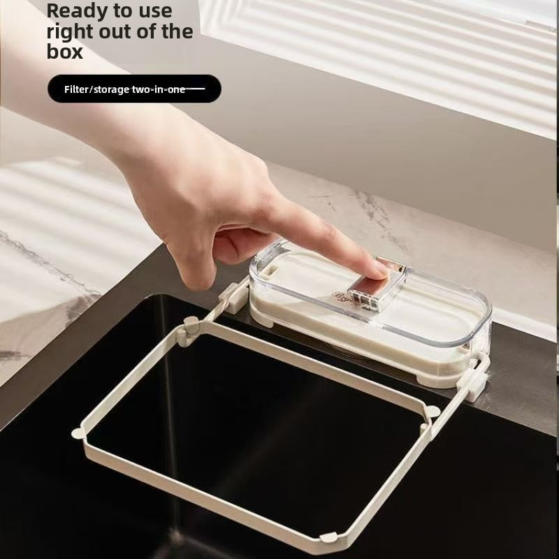 Suction Cup Kitchen Sink Filter Holder
