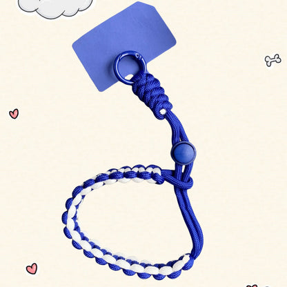 Adjustable Phone Lanyard with Velvet Clip