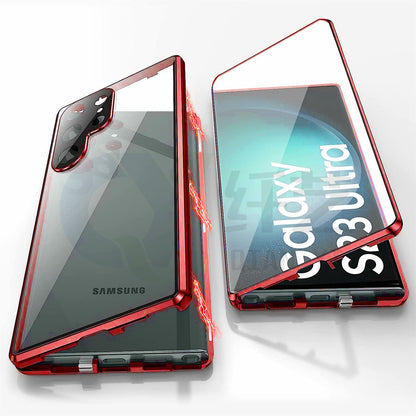 Samsung Galaxy Privacy Magnetic Glass Phone Case