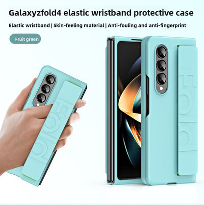 Samsung Galaxy Z Fold Silicone Phone Case with Wrist Strap