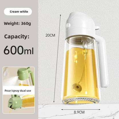 Portable sunshade spray bottle