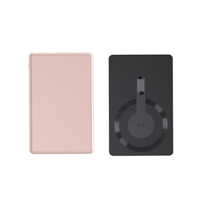 Ultra-Thin Wireless Power Bank – Portable Charging for iPhone & Android