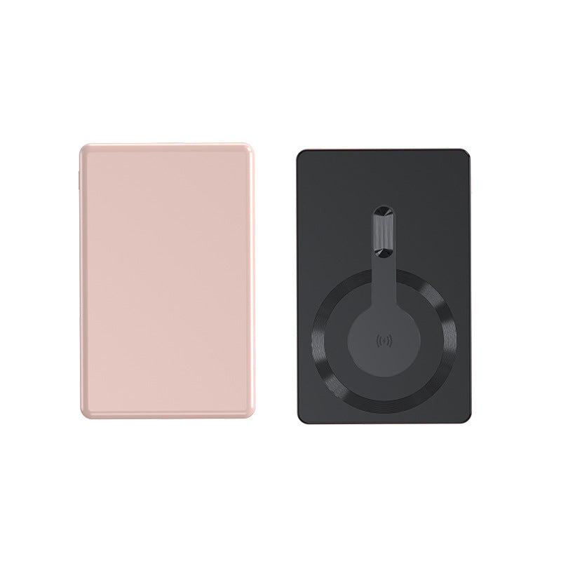 Ultra-Thin Wireless Power Bank – Portable Charging for iPhone & Android