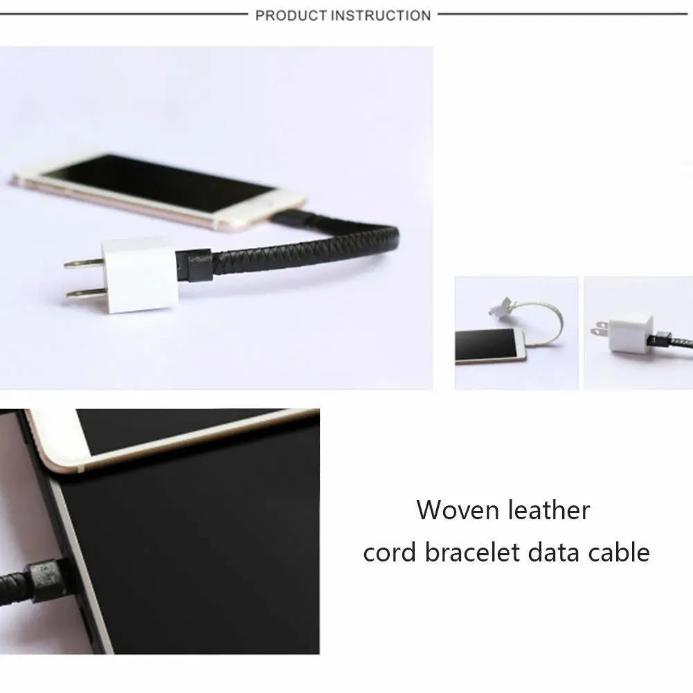 Bracelet USB Charging Cable | iPhone & USB-C