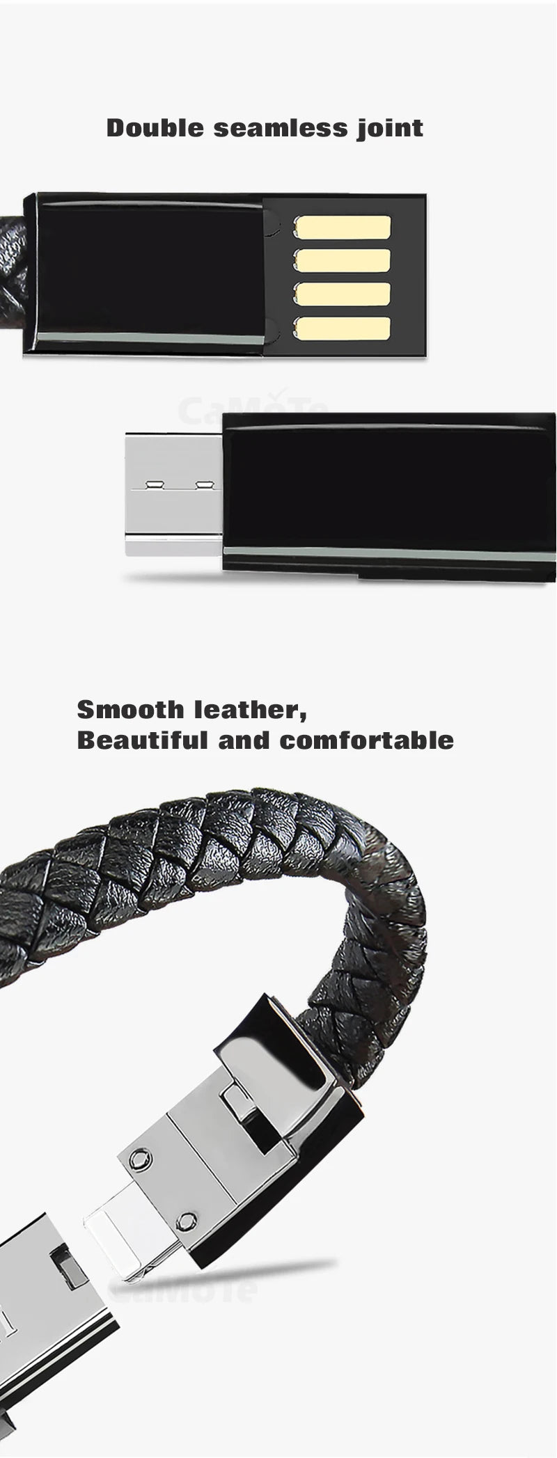 Bracelet USB Charging Cable | iPhone & USB-C
