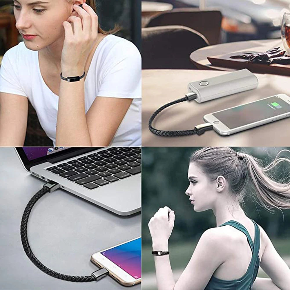 Bracelet USB Charging Cable | iPhone & USB-C