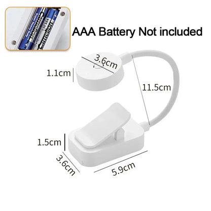 Clip-On LED Book Light – Eye Protection Reading Lamp