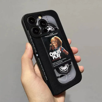 Horror Movie Video Phone Case For iPhone 17 16 15 14 13 12 Mini 11 Pro Max Soft Silicone Cover