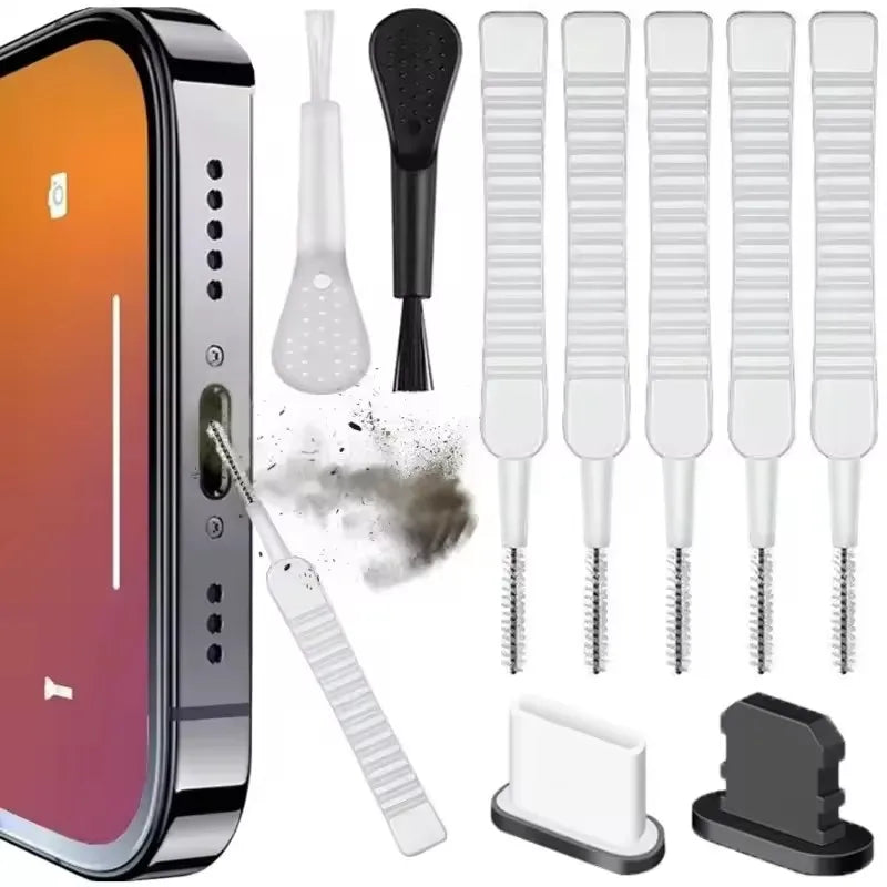 13-Piece Phone Cleaning Kit – Charging Port & Speaker Cleaner