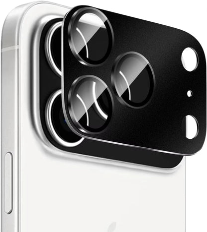 NNBILI For Phone 17 Pro Max Camera Lens Protector Strong Adsorption Metal 9H+ Tempered Glass Camera Screen Full Protective Cover