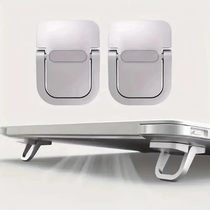 Compact Portable Laptop Stand: Invisible, Foldable, Ergonomic Desk Support for 25.4-45.72 cm Laptops, Tablets, Keyboards, and Ph