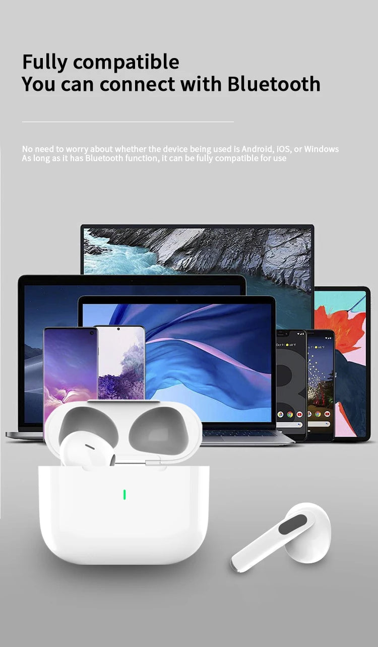 Wireless Bluetooth Earbuds with Noise Reduction