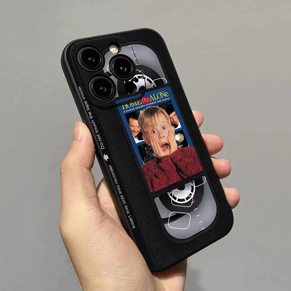 Horror Movie Video Phone Case For iPhone 17 16 15 14 13 12 Mini 11 Pro Max Soft Silicone Cover