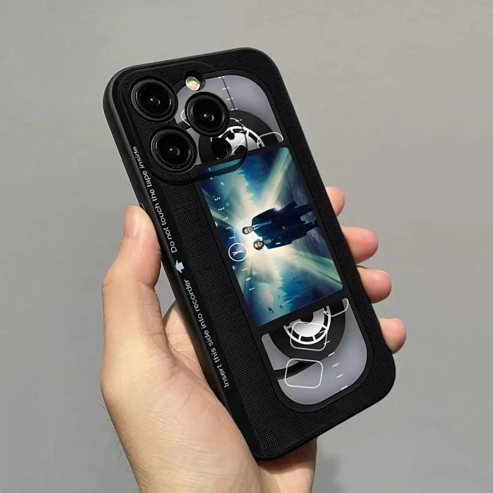 Horror Movie Video Phone Case For iPhone 17 16 15 14 13 12 Mini 11 Pro Max Soft Silicone Cover