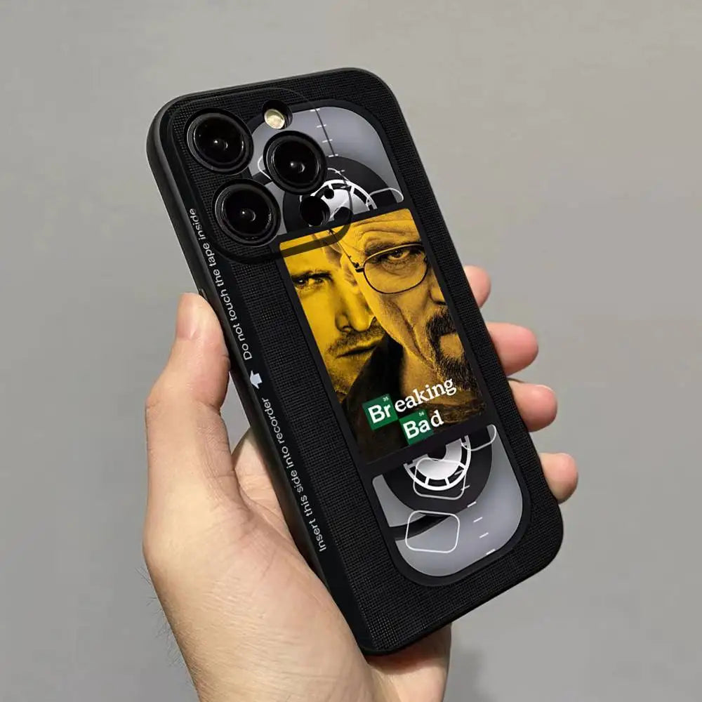 Horror Movie Video Phone Case For iPhone 17 16 15 14 13 12 Mini 11 Pro Max Soft Silicone Cover