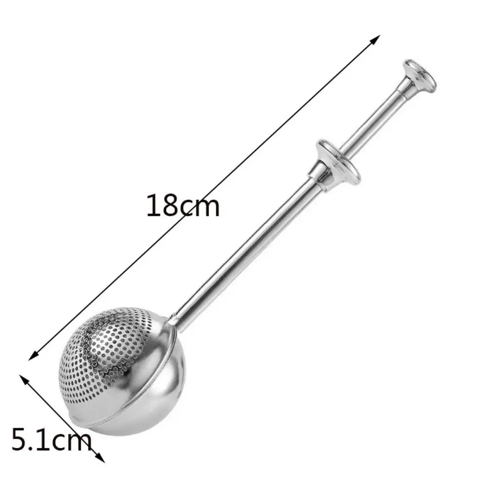 Stainless Steel Powder Duster with Lid