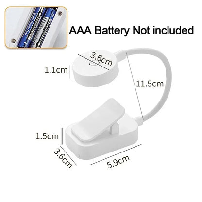 Clip-On LED Book Light – Eye Protection Reading Lamp