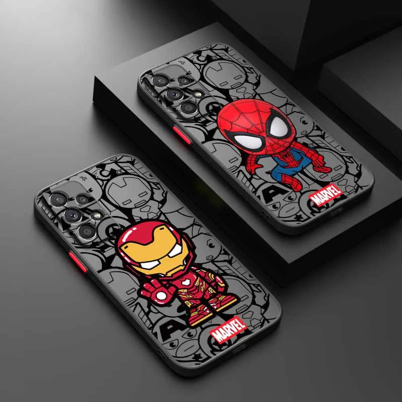 superhero Spider-Man For Samsung A56 A55 A54 A53 A36 A34 A33 A32 A31 A26 A25 A24 A23 A22 A21S A17 A15 A07 Phone Case
