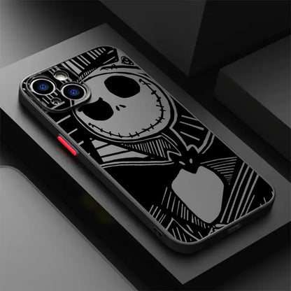 Halloween J-Jack S-Skellington Phone Case For iPhone 17e 17 16e 16 15 14 13 12 11 Mini Pro Air Max X XR XSMax 7 8 6 6s Plus