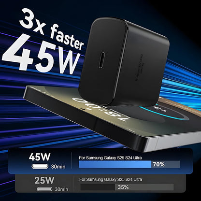 45W Super Fast Charger & USB-C Cable