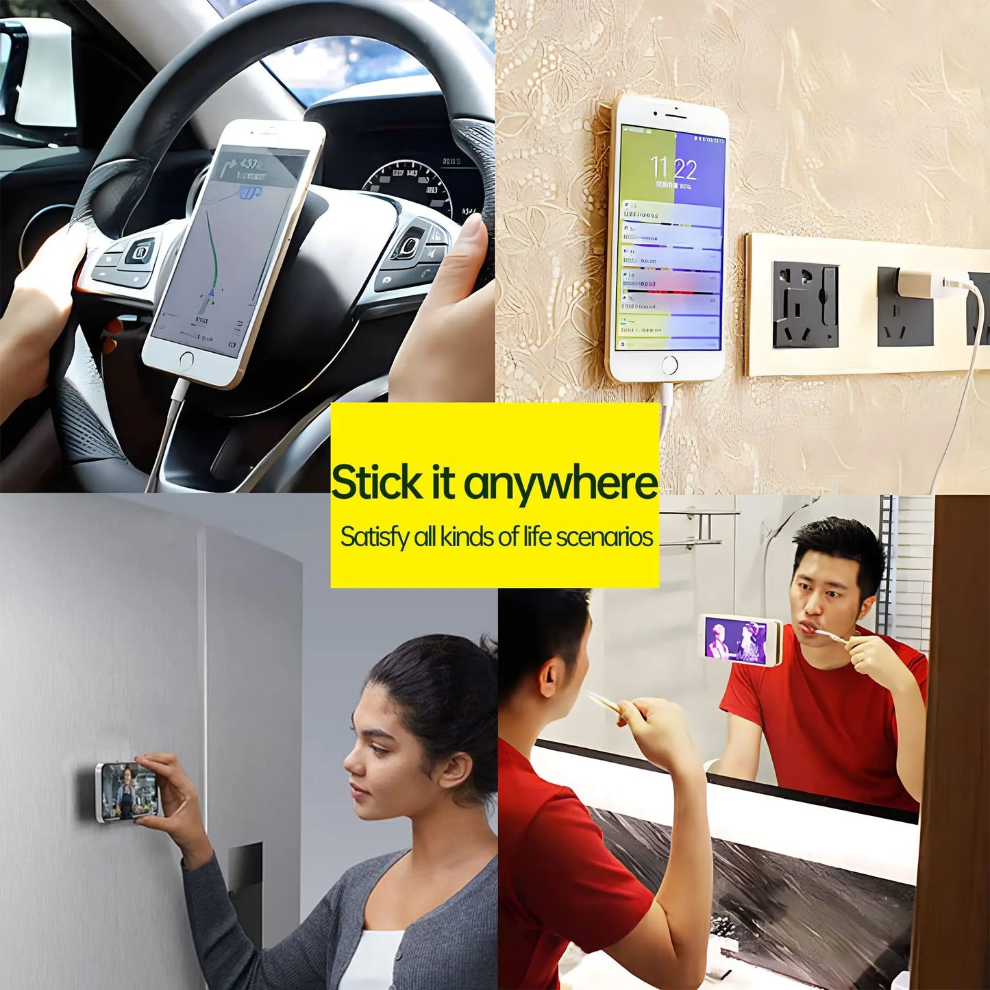 Silicone Suction Cup Phone Stand & Grip