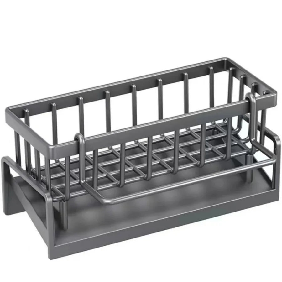 Carbon Steel Kitchen Sink Drain Rack & Organizer