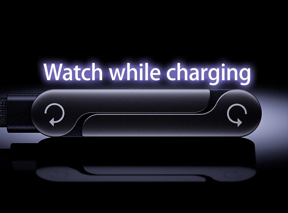 2-in-1 Type-C to Lightning Fast Charging Cable & Foldable Stand
