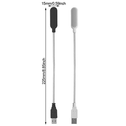 Mini USB LED Reading Lamp – Flexible Neck for Laptop, Power Bank & PC