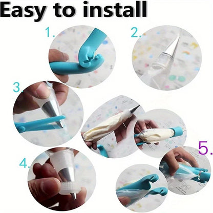Cake Decorating Tool Set Cake Decorating Pen Baking Tool Kit Pastry Icing Piping Bag Cookie Cream Squeeze Gun Baking Supplies