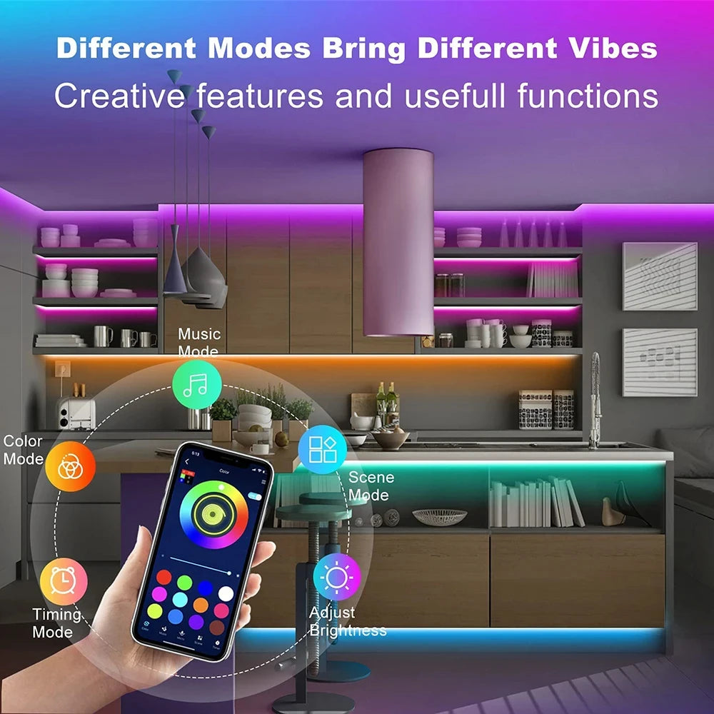 Smart LED Strip Lights – Transform Your Room Instantly