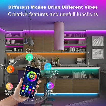 Smart LED Strip Lights – Transform Your Room Instantly