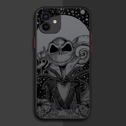 Halloween J-Jack S-Skellington Phone Case For iPhone 17e 17 16e 16 15 14 13 12 11 Mini Pro Air Max X XR XSMax 7 8 6 6s Plus