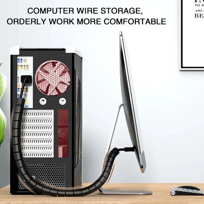 Flexible Spiral Cable Organizer & Wire Protector – 10mm & 16mm