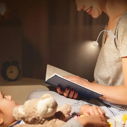 Clip-On LED Book Light – Eye Protection Reading Lamp