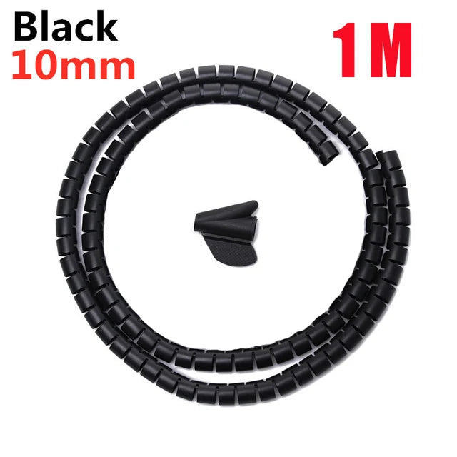 Flexible Spiral Cable Organizer & Wire Protector – 10mm & 16mm