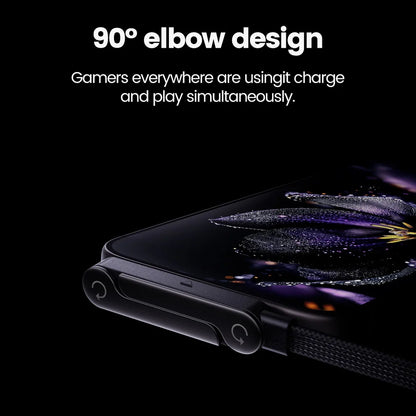 2-in-1 Type-C to Lightning Fast Charging Cable & Foldable Stand