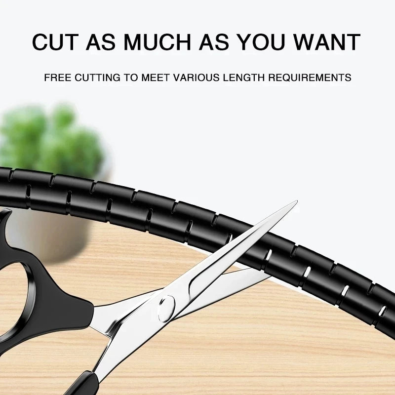 Flexible Spiral Cable Organizer & Wire Protector – 10mm & 16mm