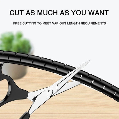 Flexible Spiral Cable Organizer & Wire Protector – 10mm & 16mm