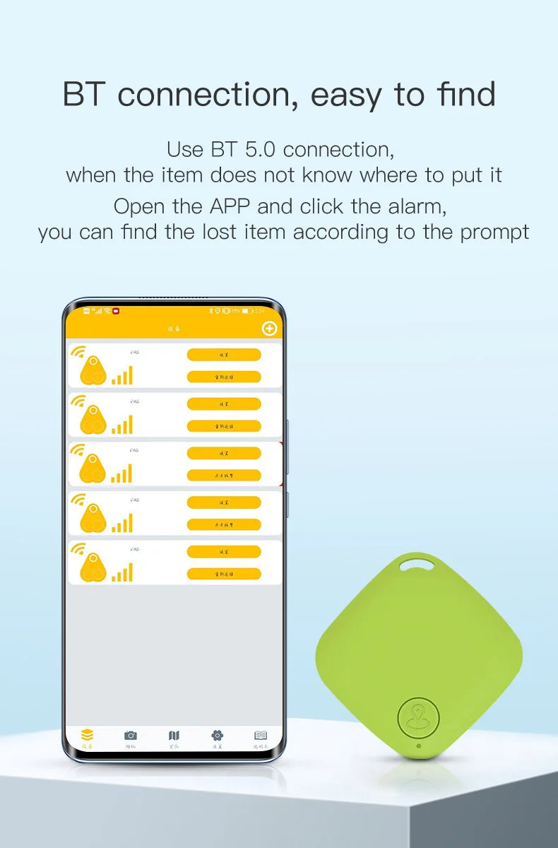 Bluetooth GPS Tracker Tag | Anti-Lost Locator