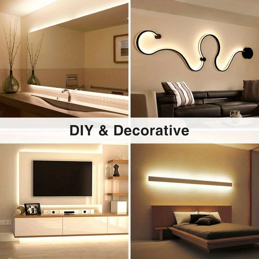 USB LED Neon Strip Light – Dimmable, Waterproof IP67, 1-5m