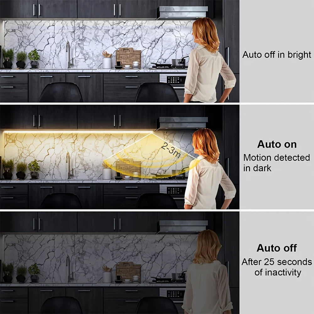 Motion Sensor COB LED Strip Lights