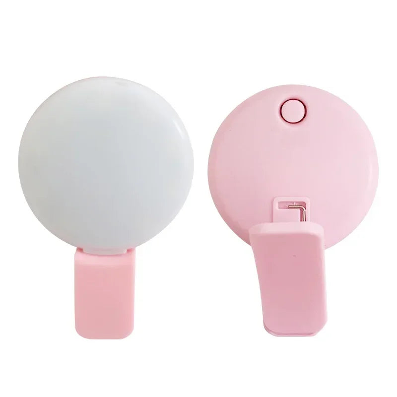 Mini Clip-On Selfie Ring Light