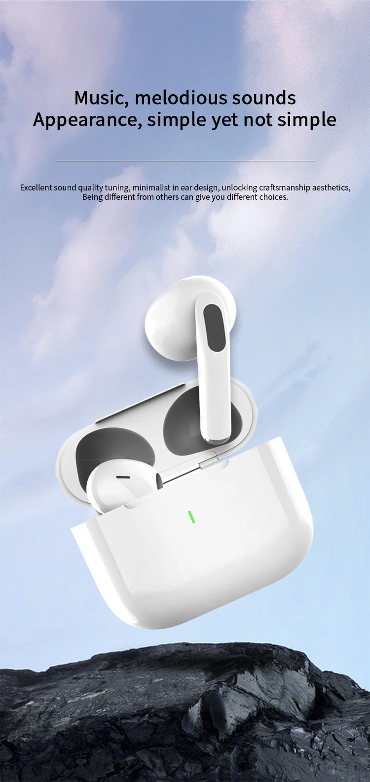 Wireless Bluetooth Earbuds with Noise Reduction