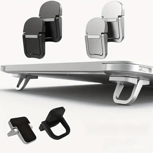 Compact Portable Laptop Stand: Invisible, Foldable, Ergonomic Desk Support for 25.4-45.72 cm Laptops, Tablets, Keyboards, and Ph