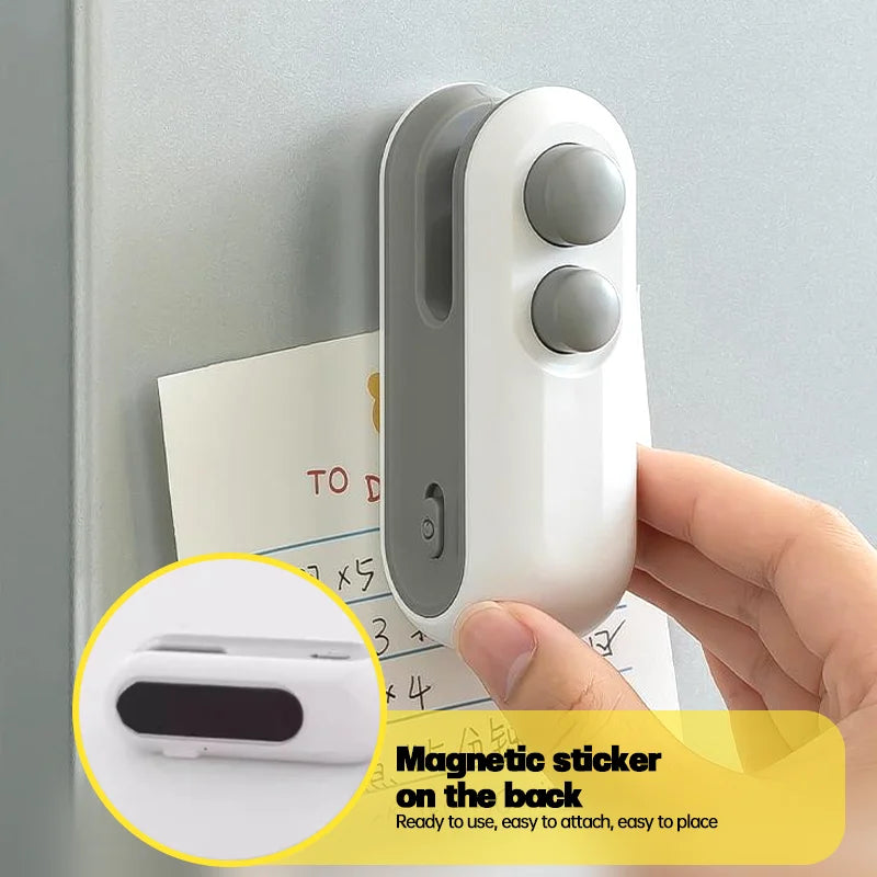 2-in-1 Rechargeable Mini Bag Sealer with Cutter